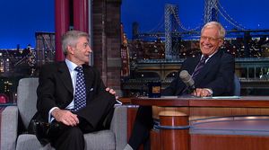 Tom Dressen & David Letterman Photo