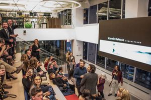 Kassie DePaiva, Taylor A. Purdee, Nathan Purdee, and James DePaiva. Photo