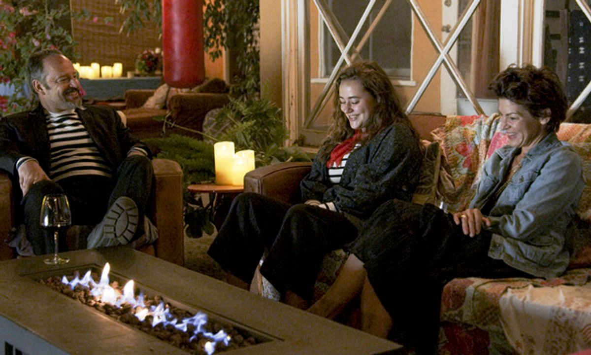 GIL BELLOWS, AVA BELLOWS, RYA KIHLSTEDT at 