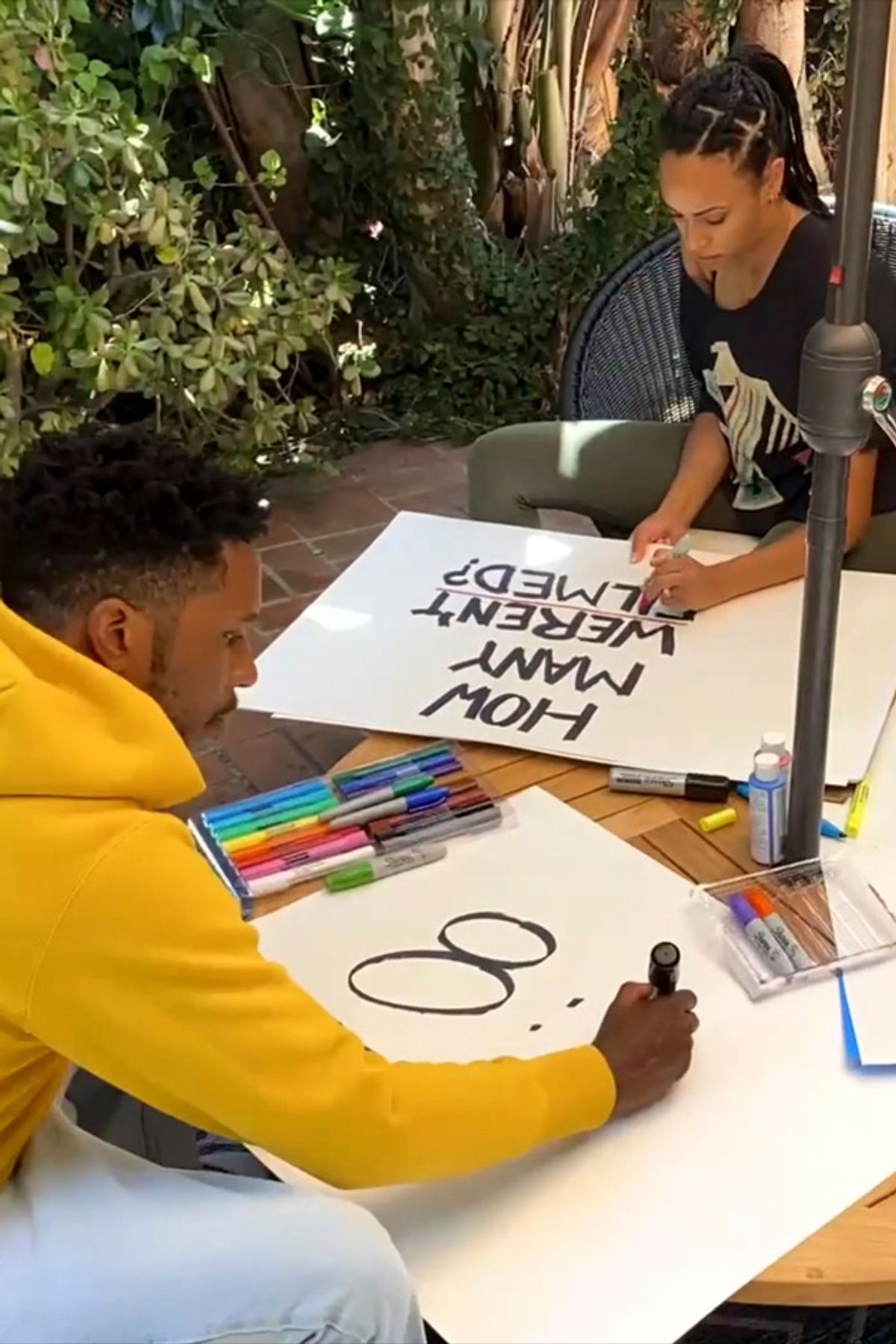 LESLIE ODOM JR., NICOLETTE ROBINSON at 