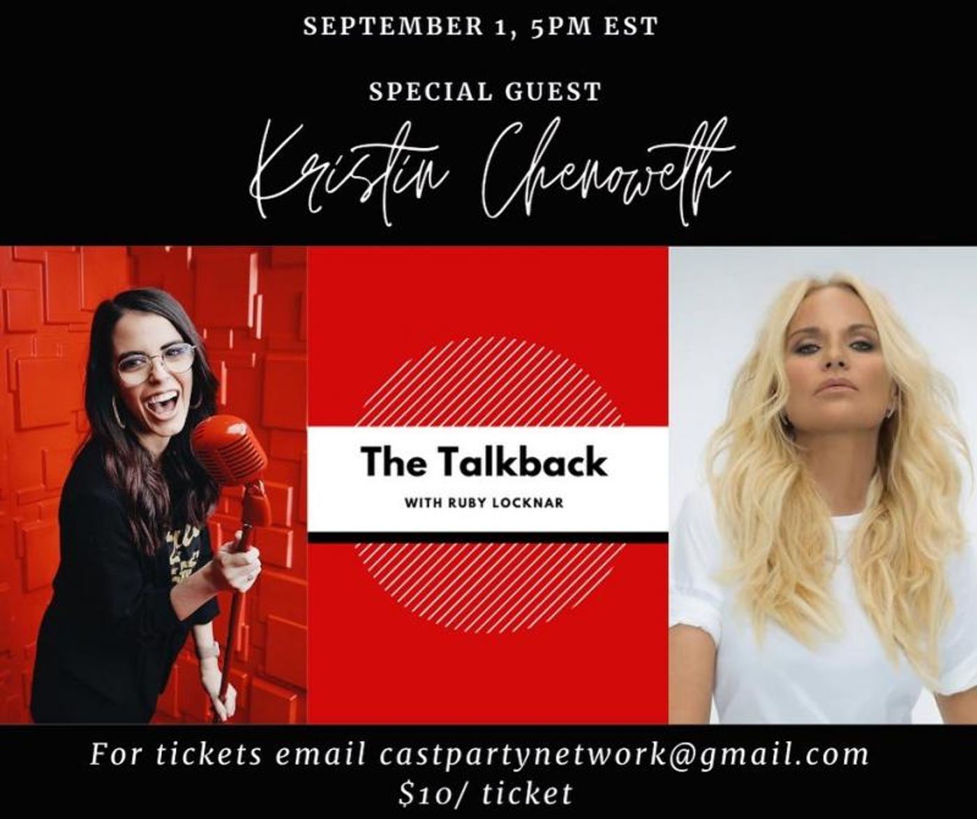 Interview: Ruby Locknar of THE TALKBACK WITH RUBY LOCKNAR on The Cast Party Network Interview: Ruby Locknar of THE TALKBACK WITH RUBY LOCKNAR on The Cast Party Network Image