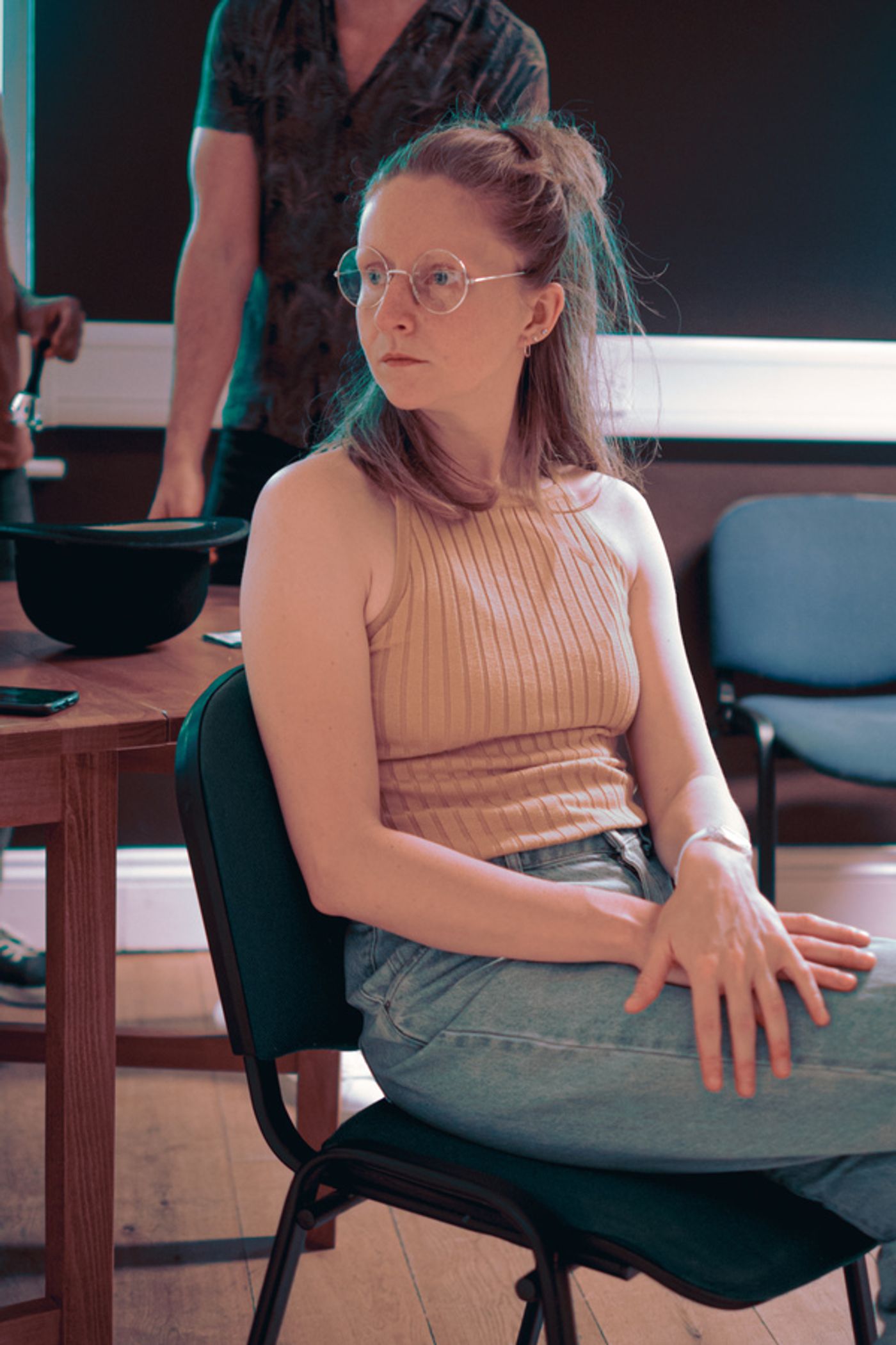 Photo Flash: First Look at THE WORLD GOES 'ROUND CAST in Rehearsal Photo Flash: First Look at THE WORLD GOES 'ROUND CAST in Rehearsal Image