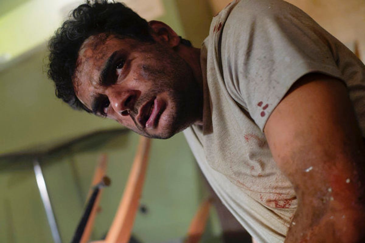 Hamza Haq as Dr. Bashir 'Bash' Hamed (Photo by: Yan Turcotte/Sphere Media/CTV/NBC) at See Hamza Haq, Ayisha Issa, and Laurence Leboeuf in TRANSPLANT on NBC