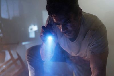 Hamza Haq as Dr. Bashir "Bash" Hamed (Photo by: Yan Turcotte/Sphere Media/CTV/NBC) Photo