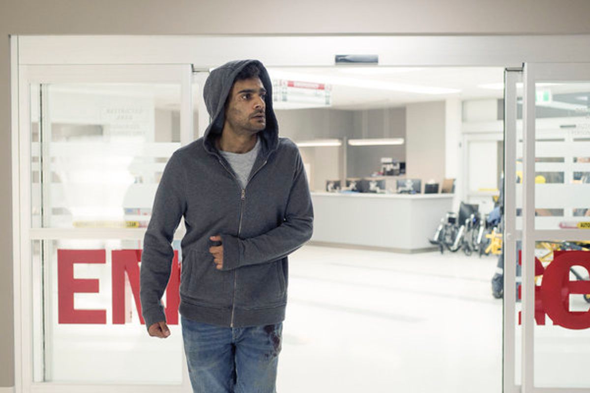 Hamza Haq as Dr. Bashir 'Bash' Hamed (Photo by: Yan Turcotte/Sphere Media/CTV/NBC) at 