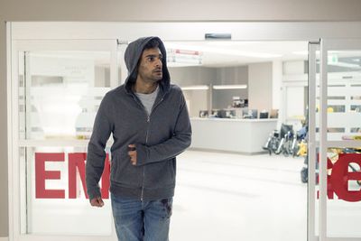 Hamza Haq as Dr. Bashir "Bash" Hamed (Photo by: Yan Turcotte/Sphere Media/CTV/NBC) Photo