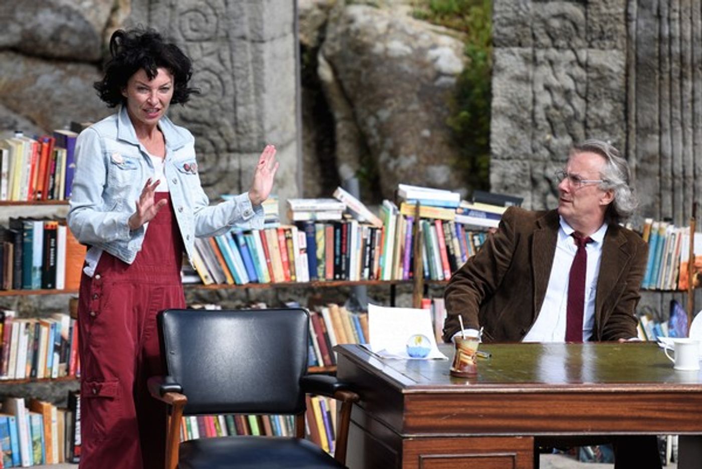 Photo Flash: First Look at EDUCATING RITA, Now Playing at the Minack Theatre  Image