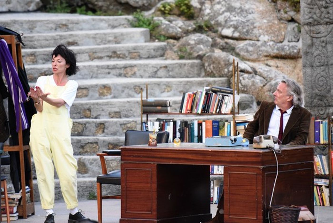 Photo Flash: First Look at EDUCATING RITA, Now Playing at the Minack Theatre  Image
