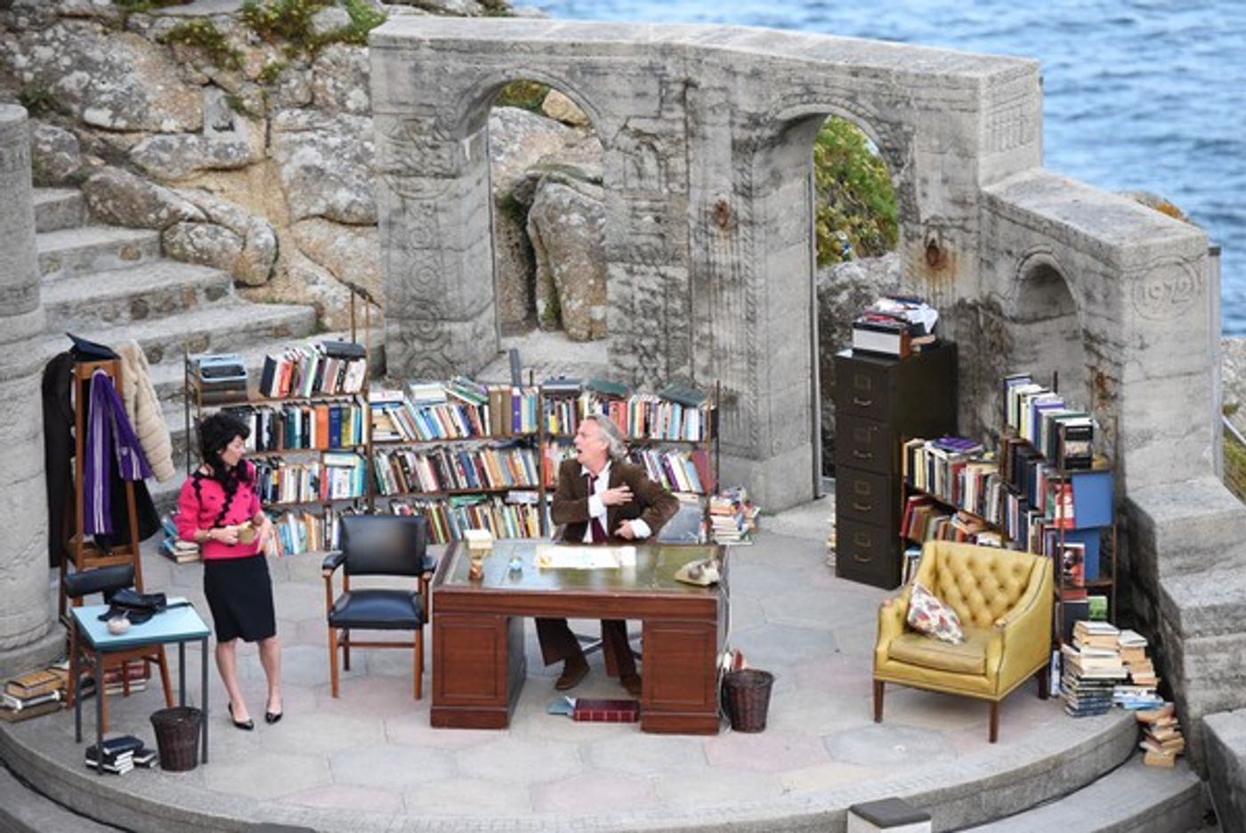 Photo Flash: First Look at EDUCATING RITA, Now Playing at the Minack Theatre  Image