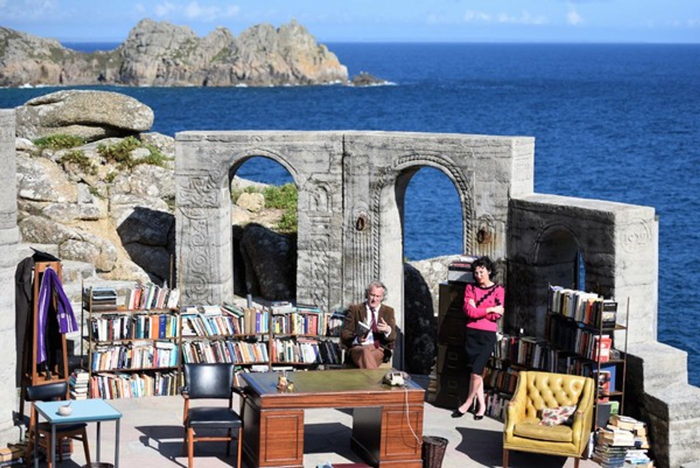 Photo Flash: First Look at EDUCATING RITA, Now Playing at the Minack Theatre  Image