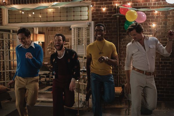 THE BOYS IN THE BAND (2020)
Jim Parsons as Michael, Robin De Jesus as Emory, Michael  Photo