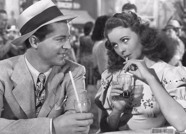 Dana Andrews, Jeanne Crain Photo