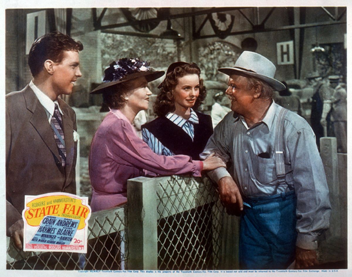 Dick Haymes, Fay Bainter, Jeanne Crain, Charles Winninger at 