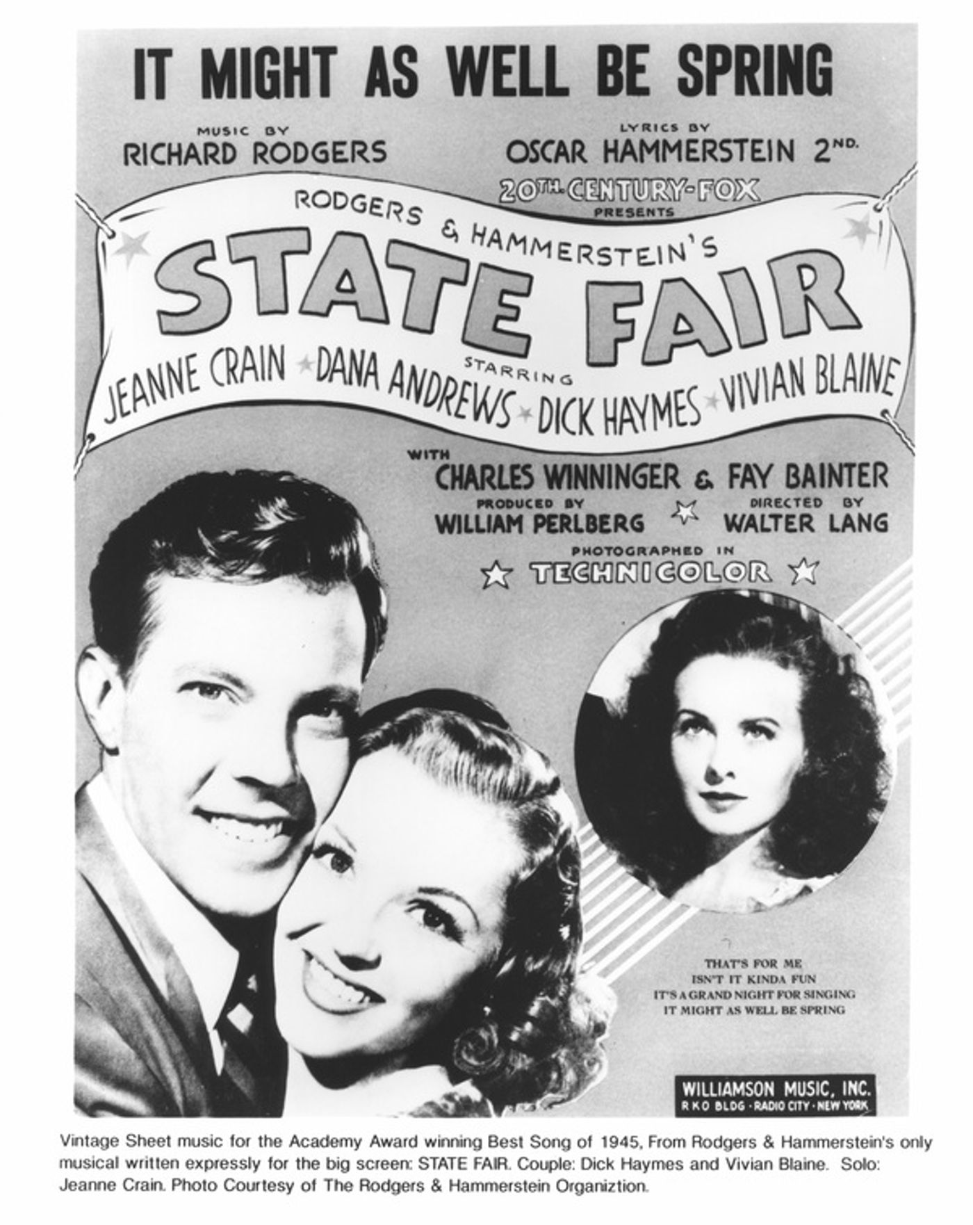 Photo Flash: Celebrate the 75th Anniversary of Rodgers & Hammerstein's STATE FAIR Photo Flash: Celebrate the 75th Anniversary of Rodgers & Hammerstein's STATE FAIR Image
