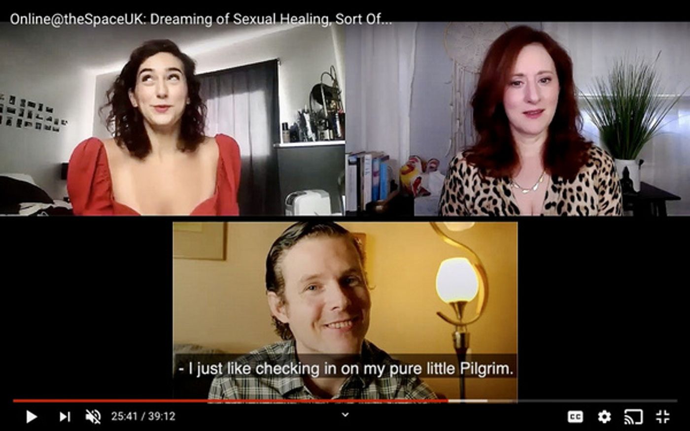 Photo Flash: First Look at DREAMING OF SEXUAL HEALING, SORT OF... as Part of Online@theSpaceUK  Image