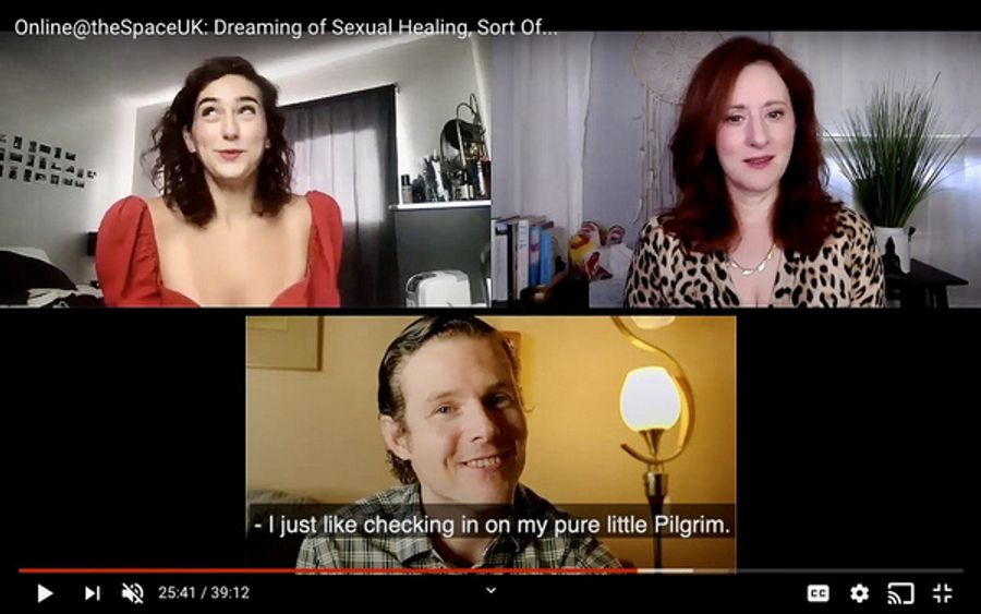 Photo Flash: First Look at DREAMING OF SEXUAL HEALING, SORT OF... as Part of Online@theSpaceUK Image