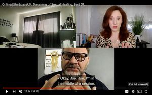 Ashley Ford (top right), Sean Dillingham as Joe (bottom) Photo