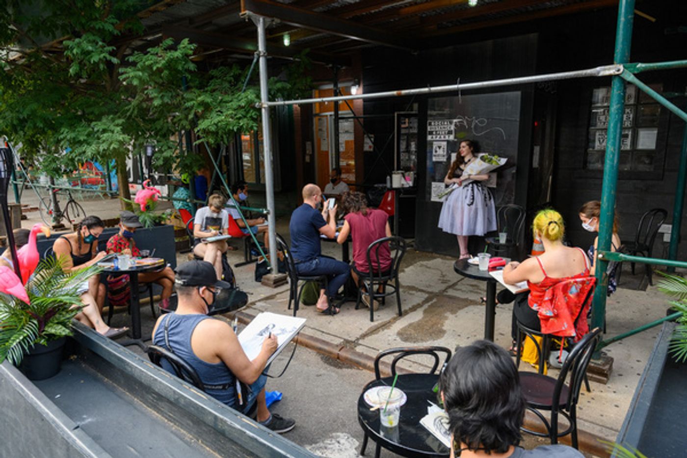 Photo Flash: Club Cumming Brings Artists Together With THE ANATOMY LESSON Outdoors Photo Flash: Club Cumming Brings Artists Together With THE ANATOMY LESSON Outdoors Image