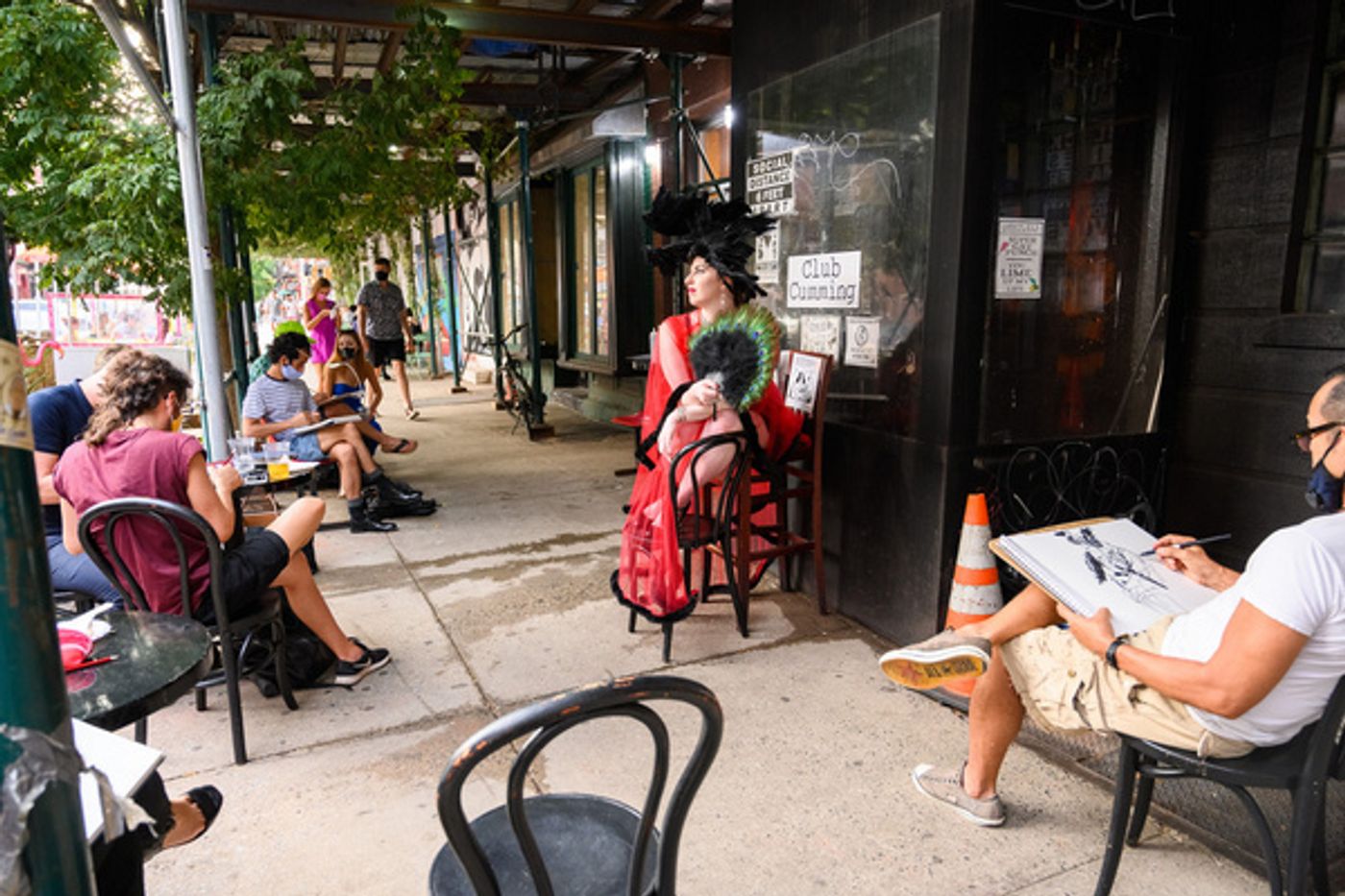 Photo Flash: Club Cumming Brings Artists Together With THE ANATOMY LESSON Outdoors Photo Flash: Club Cumming Brings Artists Together With THE ANATOMY LESSON Outdoors Image