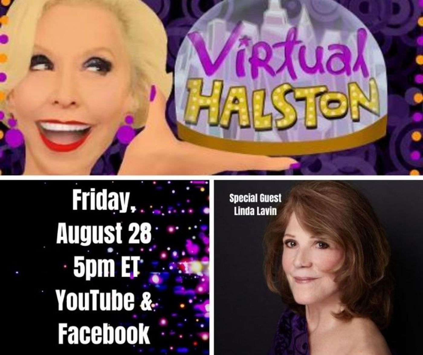 BWW Previews: VIRTUAL HALSTON Welcomes Tony Award Recipient Linda Lavin  Image