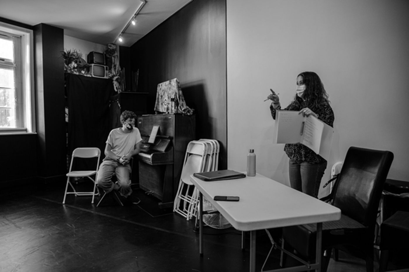 Photo Flash: Go Inside Rehearsals for Iris Summer Festival's ST. ANNE COMES HOME  Image