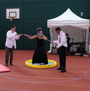 Stephen Harper, Sophie Mercell & Jerone Marsh-Reid Photo