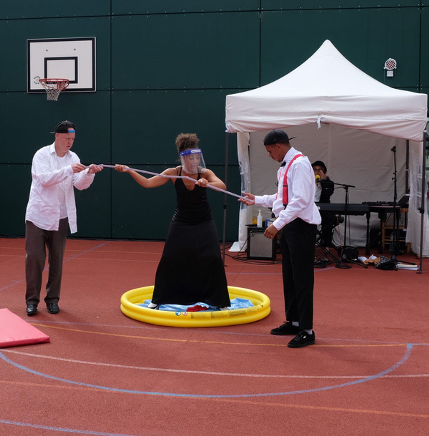 Photo Flash: Inside Rehearsal For Told by an Idiot's GET HAPPY at Greenwich+Docklands International Festival Photo Flash: Inside Rehearsal For Told by an Idiot's GET HAPPY at Greenwich+Docklands International Festival Image