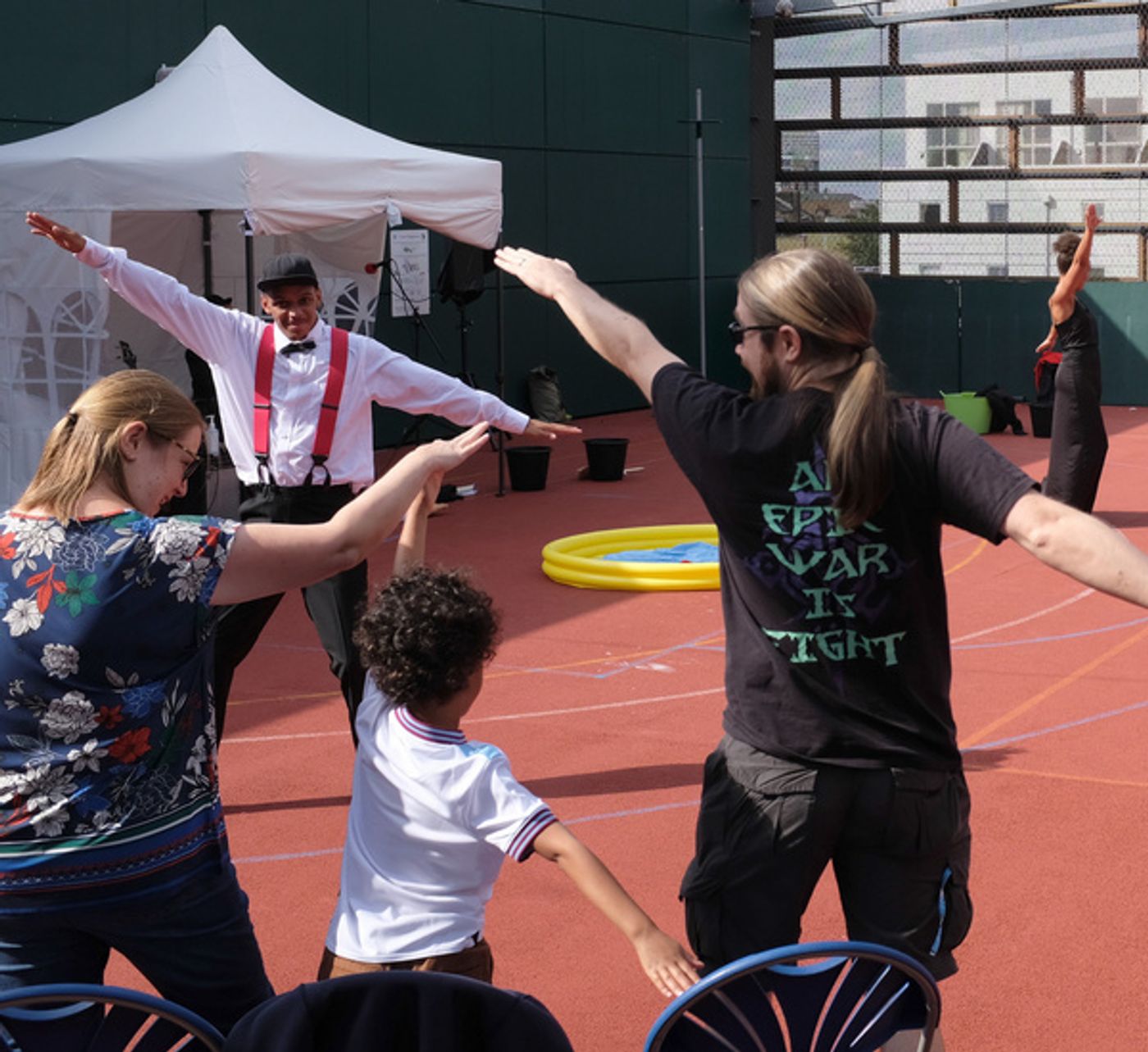 Photo Flash: Inside Rehearsal For Told by an Idiot's GET HAPPY at Greenwich+Docklands International Festival Photo Flash: Inside Rehearsal For Told by an Idiot's GET HAPPY at Greenwich+Docklands International Festival Image