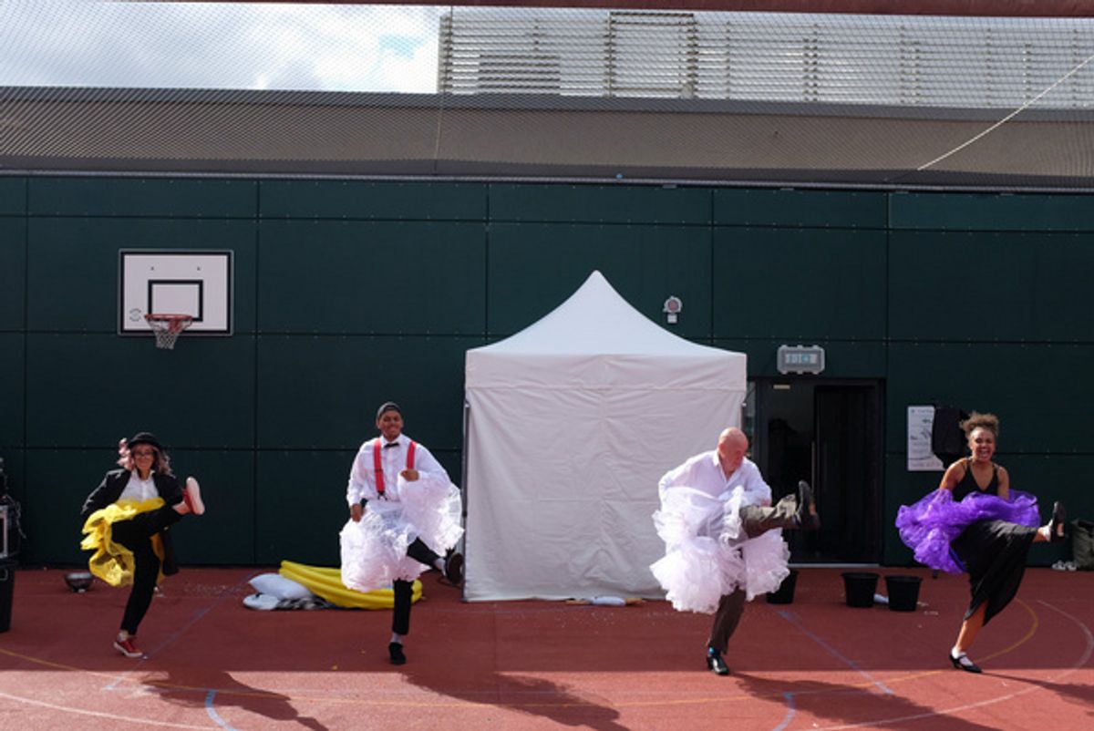 Sara Alexander, Jerone Marsh-Reid, Stephen Harper & Sophie Mercell at 