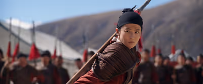 Disney's MULAN

Mulan (Yifei Liu)

Photo: Film Frame

© 2019 Disney Enterprises, Inc Photo