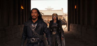 Disney's MULAN

L to R: Bori Khan (Jason Scott Lee) and Xianniang (Gong Li)

Photo: F Photo