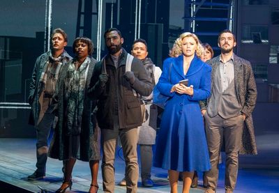 Kimberley Walsh and the cast Photo