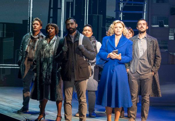 Kimberley Walsh and the cast Photo