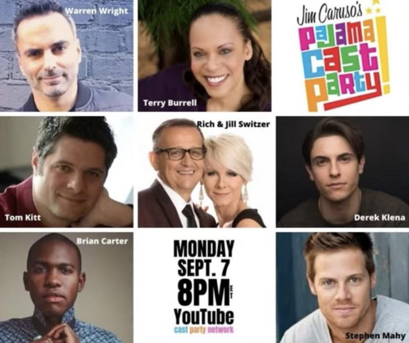 VIDEO: Watch Derek Klena, Tom Kitt & More on Jim Caruso's Pajama Cast Party- Live at 8pm!  Image