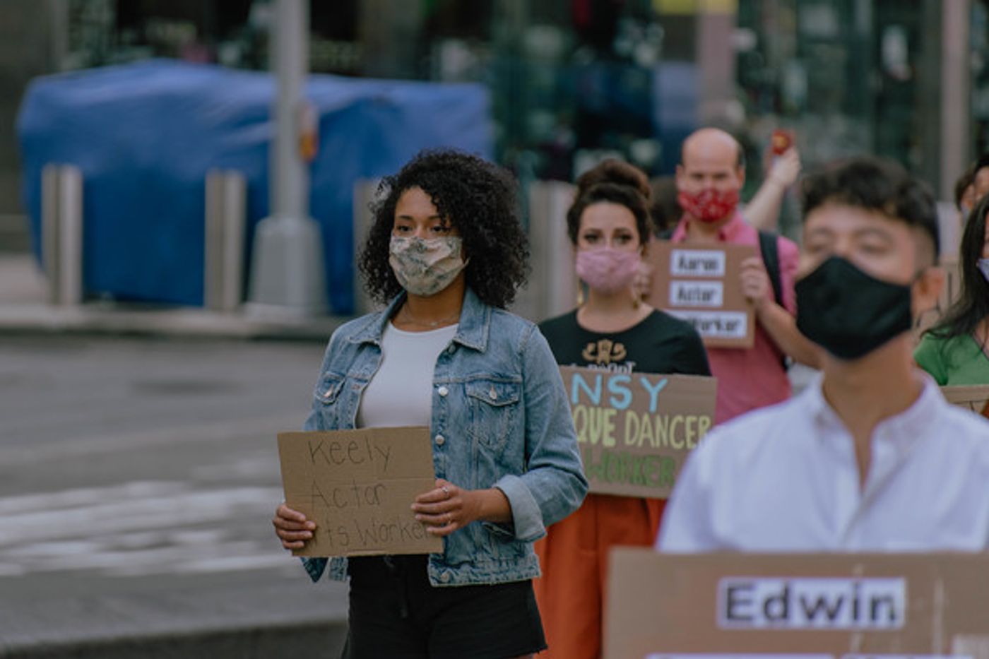 Photo Flash: Artists Gather in Times Square for Be An #ArtsHero Campaign  Image
