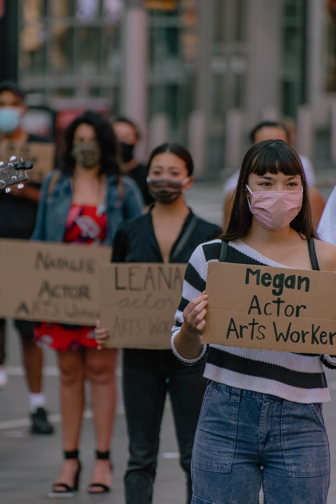 Photo Flash: Artists Gather in Times Square for Be An #ArtsHero Campaign  Image