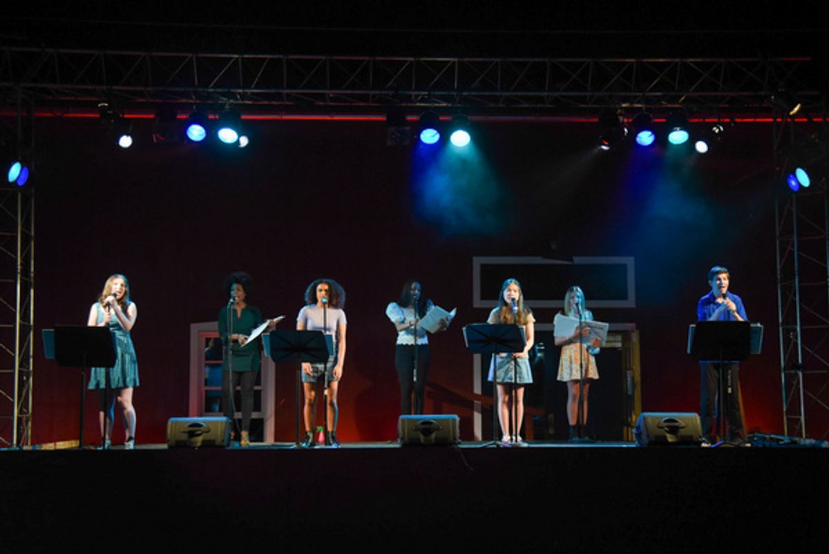 Joshua Turchin, Ellie Kim, Gianna Harris, Grace DeAmicis, Carly Gendell, Jen S nchez, Kimberly Marable at 