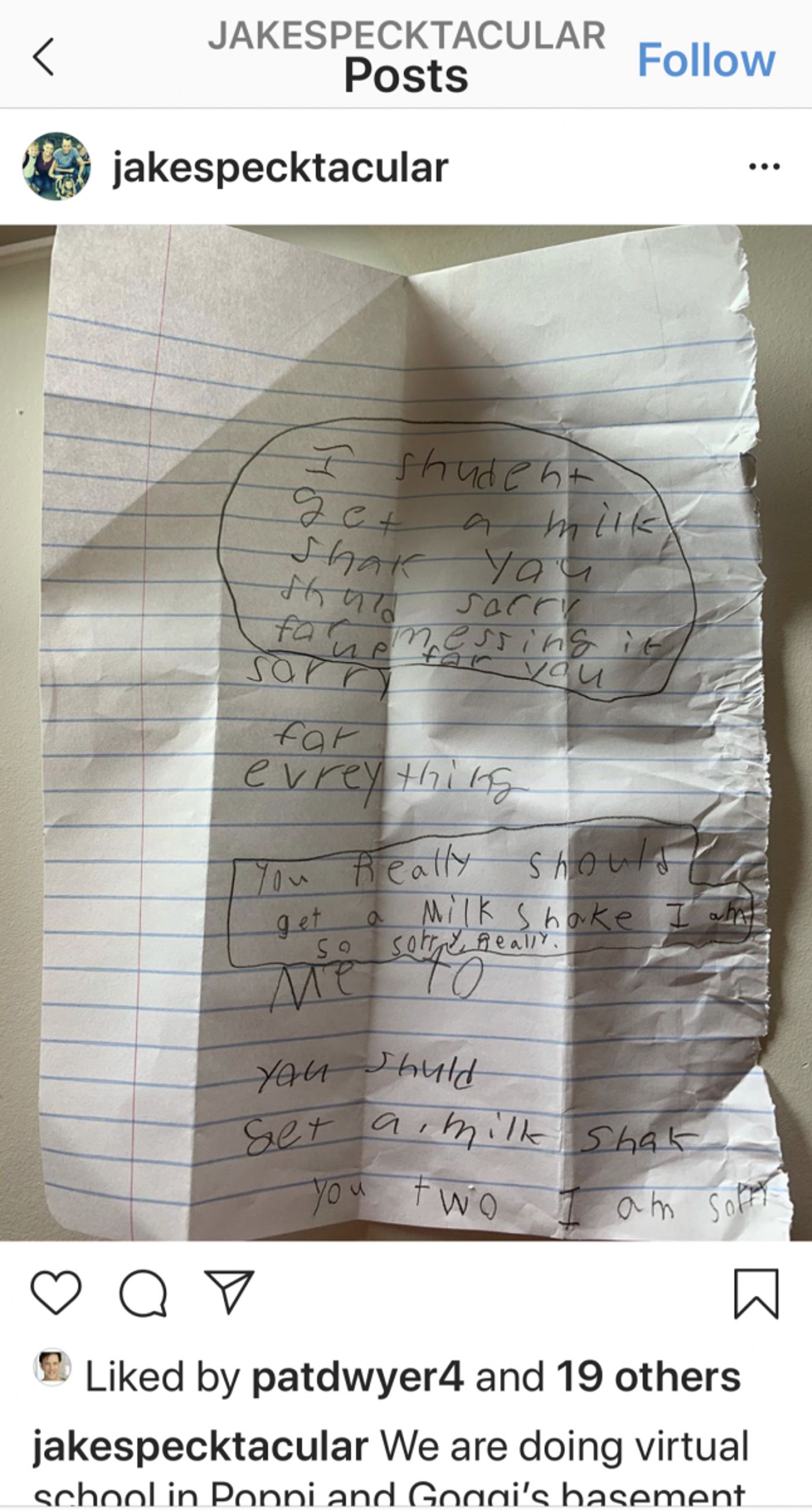 Feature: Former Jersey Boy Jake Speck Charms Instagram Followers With Parenting Story Feature: Former Jersey Boy Jake Speck Charms Instagram Followers With Parenting Story Image