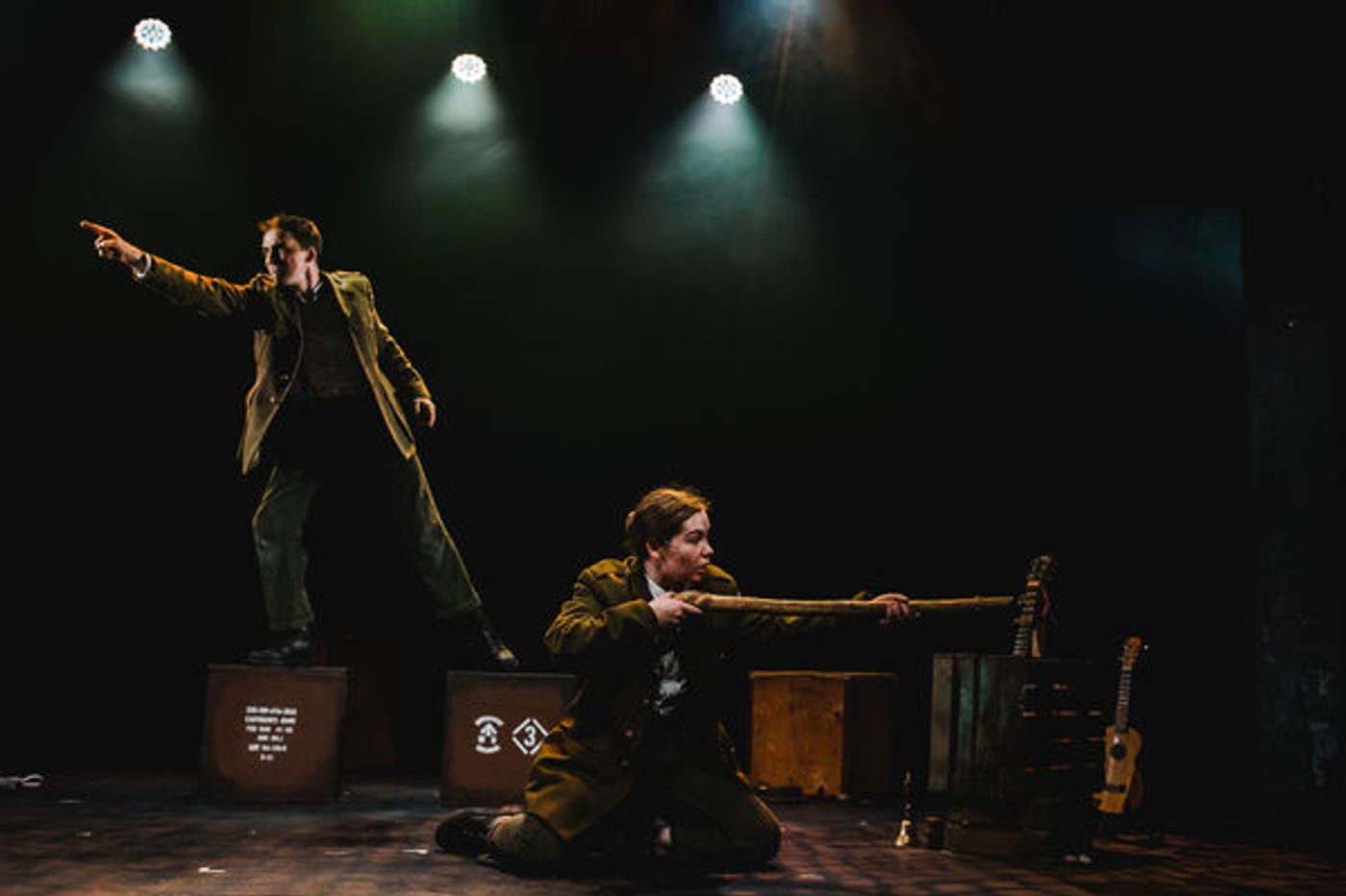 Photo Flash: First Look at PRIVATE PEACEFUL at the Barn Theatre, Starring Emily Costello and James Demaine  Image