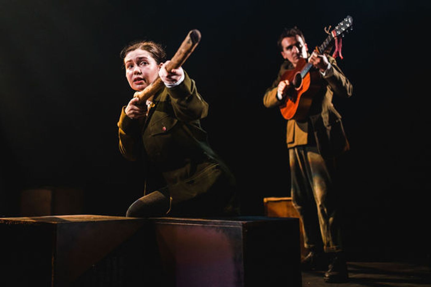 Photo Flash: First Look at PRIVATE PEACEFUL at the Barn Theatre, Starring Emily Costello and James Demaine  Image