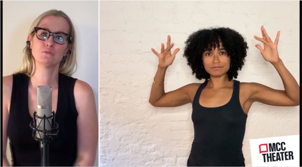 Ingrid Michaelson and Lauren Ridloff at 
