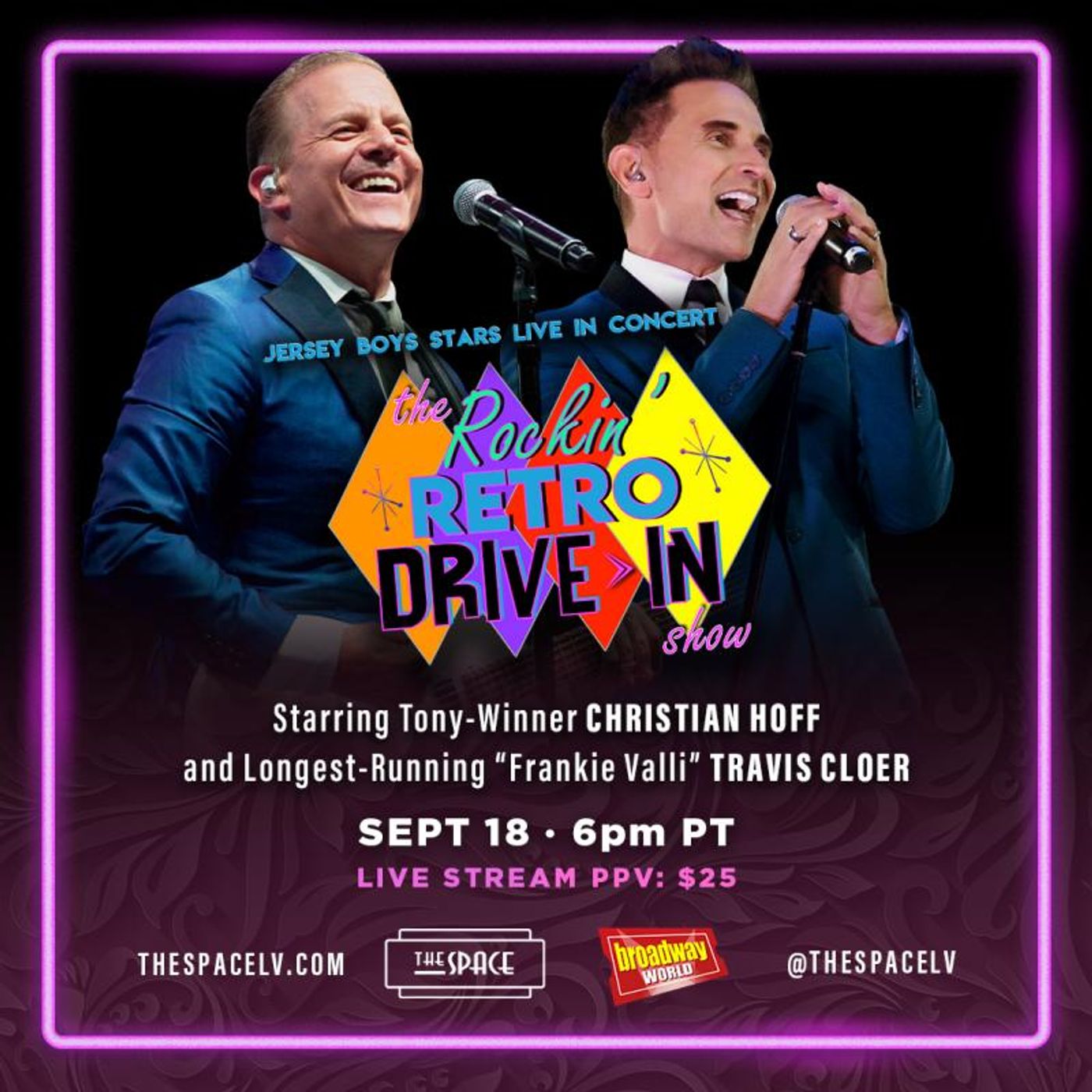 What's Happening at The Space This Week: New Livestream Concerts with Righteous Brothers and Jersey Boys Stars  Image