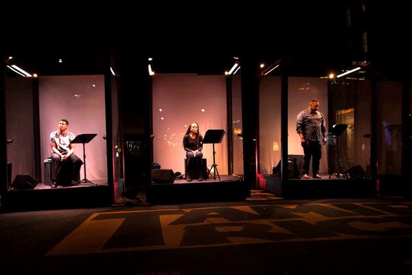 Billy Eugene Jones, Marsha Stephanie Blake and Wendell Pierce Photo