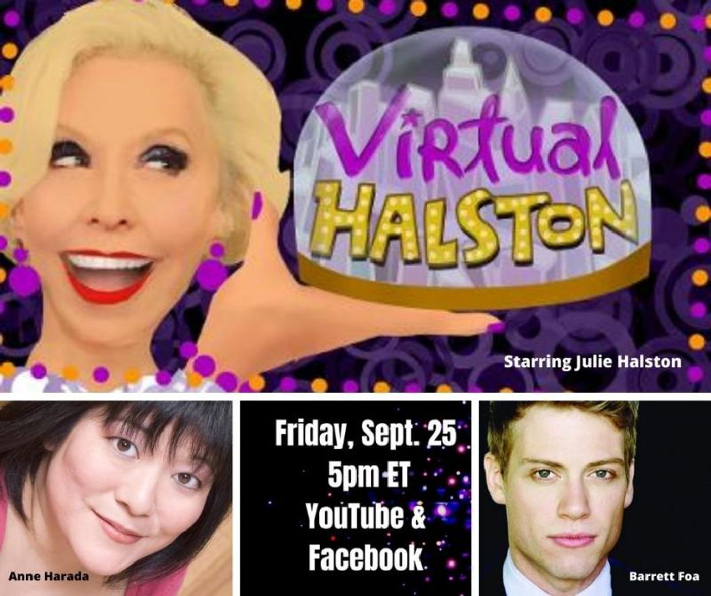 BWW Previews: Big Laughs In Store as VIRTUAL HALSTON Welcomes Ann Harada and Barrett Foa September 25th  Image