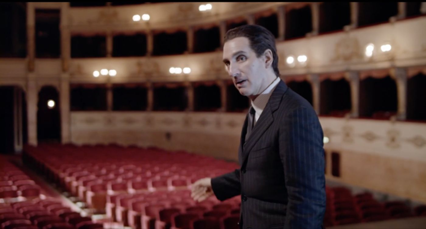 Review: Hershey Felder as GEORGE GERSHWIN ALONE LIVESTREAM from Florence.  Image