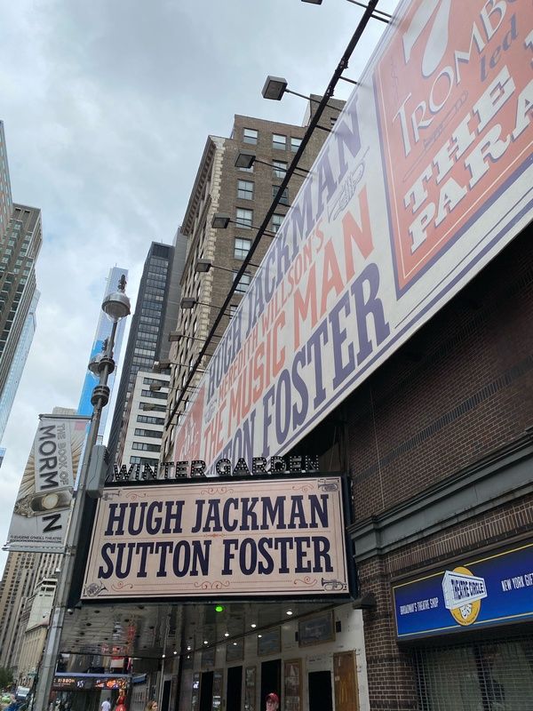 Up on the Marquee: THE MUSIC MAN Prepares for Broadway's Return at the Winter Garden Theater  Image