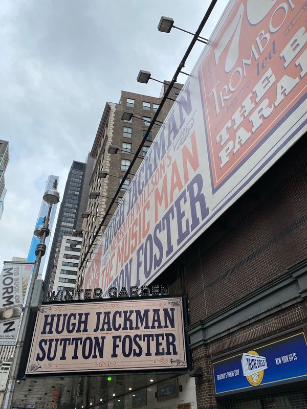 Up on the Marquee: THE MUSIC MAN Prepares for Broadway's Return at the Winter Garden Theater  Image