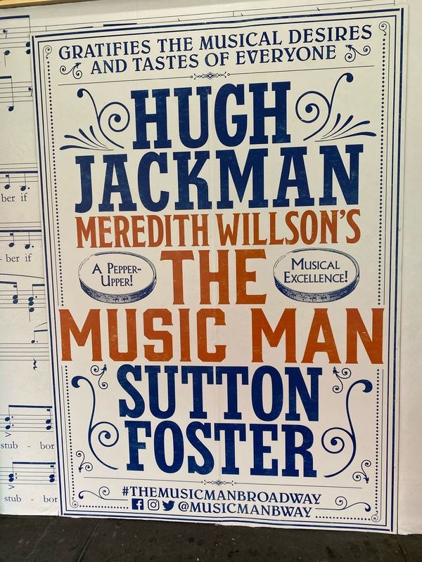 Up on the Marquee: THE MUSIC MAN Prepares for Broadway's Return at the Winter Garden Theater  Image