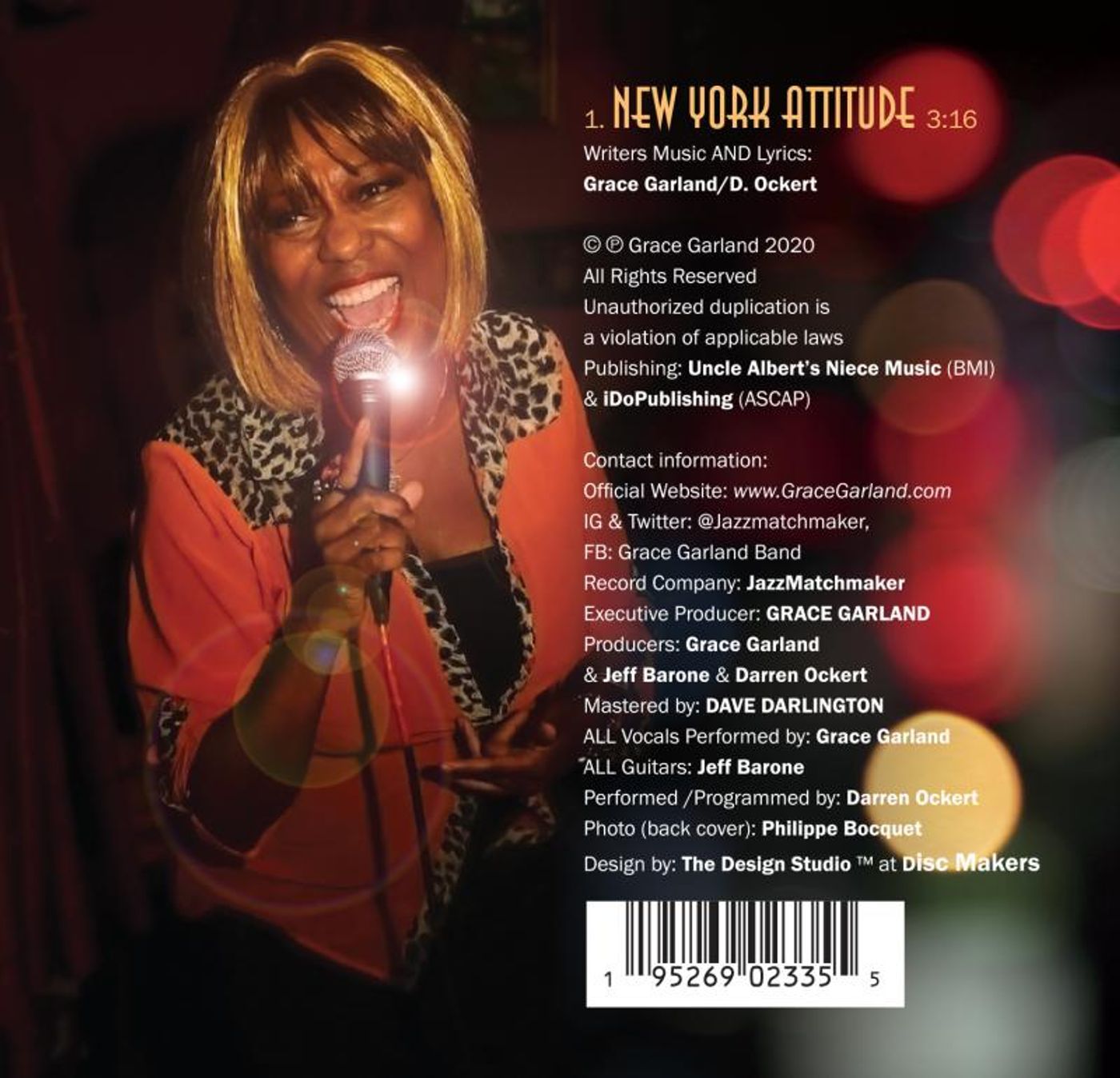 Feature: Singer-Songwriter Grace Garland Releases New Single NEW YORK ATTITUDE And Attitude, It's Got  Image