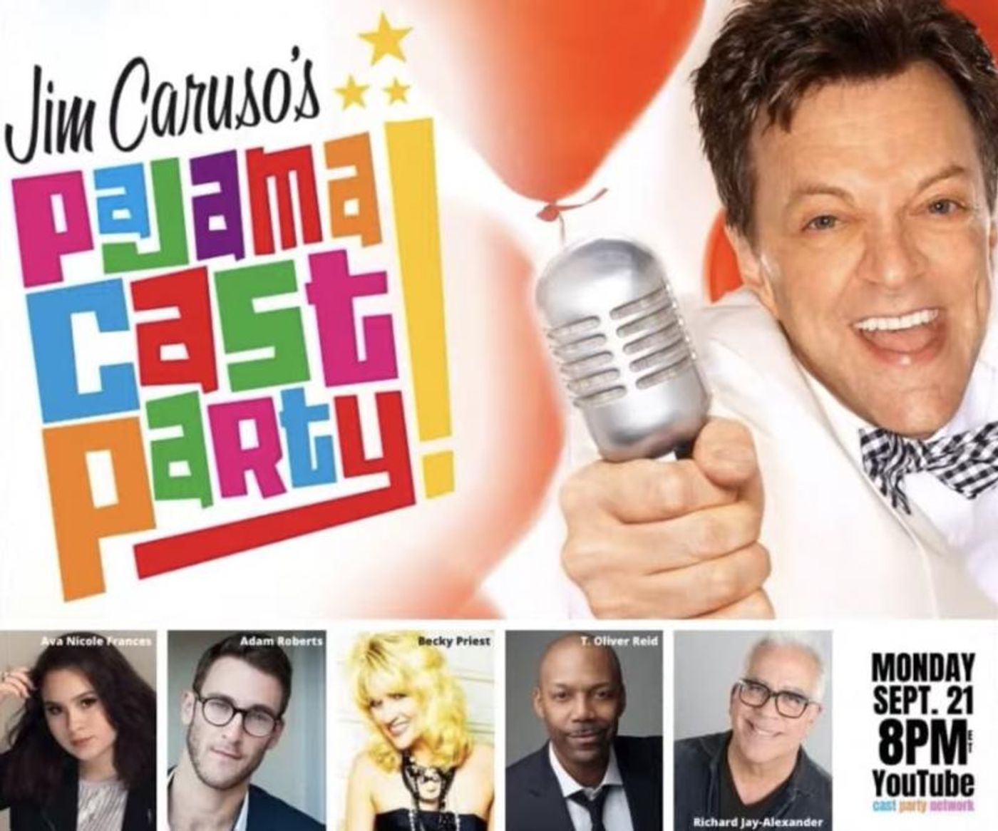 VIDEO: Watch Richard Jay-Alexander, T. Oliver Reid & More on Jim Caruso's Pajama Cast Party  Image